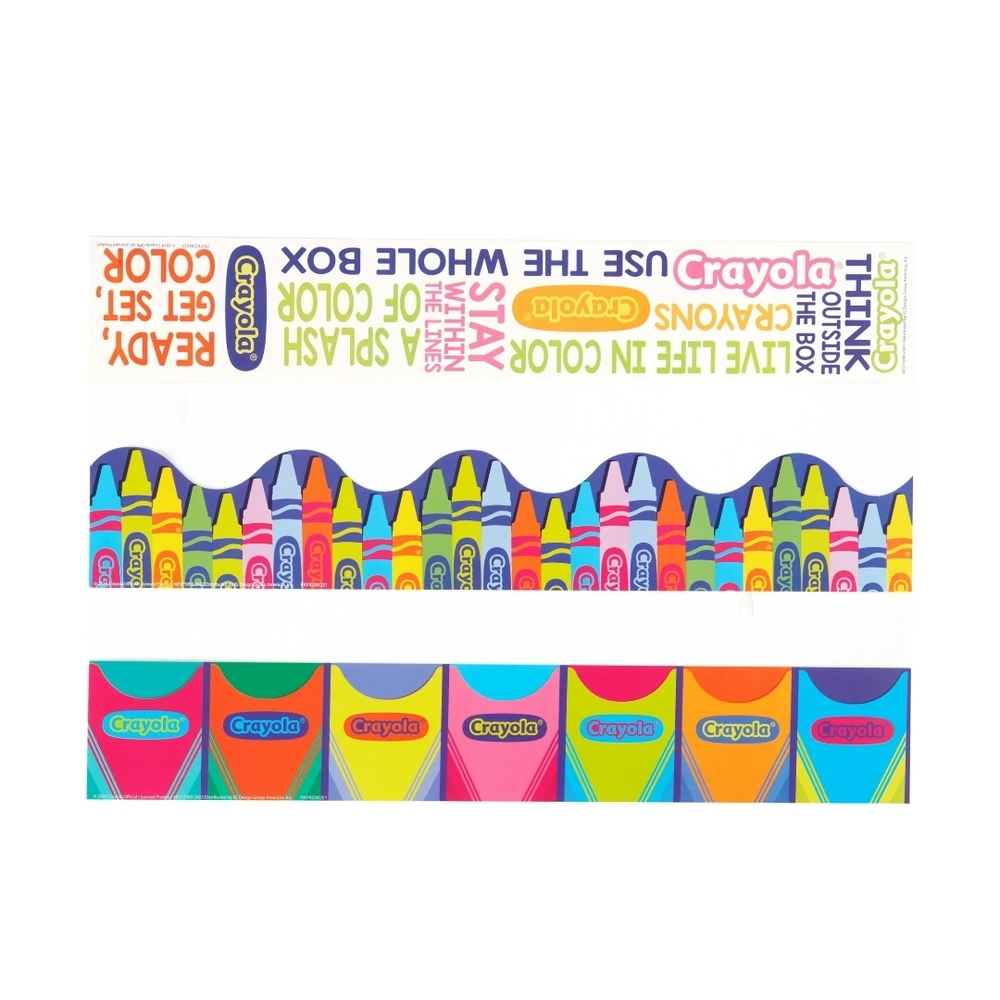 🐎♡Crayola Deco Trim, 36 Count, Decorative Trim